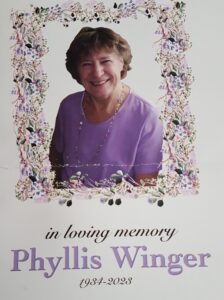 Phyllis Winger RIP Tributes