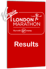 Virgin London Marathon Results 21st April 2013